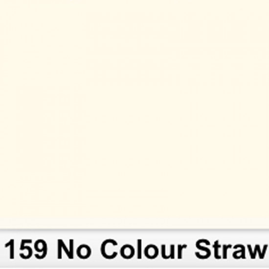 Lee Filters  159R Rollo No Colour Straw 1,22 x 7,62MTS
