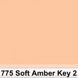Lee Filters Rollo Soft Amber Key 2 775R 1,22 x 7,62 mts 