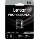 Lexar SDHC 64GB UHS-I / U1 Lectura 160MB/s Escritura 70MB/s V30