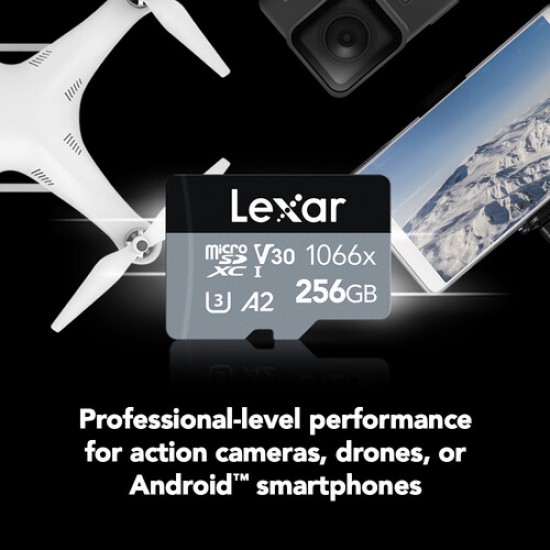 Lexar microSDXC 256GB UHS-I Tarjeta de memoria V30