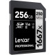 Lexar SDXC 256GB V60 4K UHS-II U3 Lectura 250MBs / 120MBs