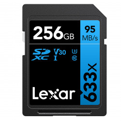 Lexar SDHC 256GB UHS-I / U1 Lectura 95MB/s Escritura 45MB/s V30