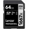 Lexar SDXC 64GB V60 4K UHS-II U3 Lectura 250MB/s / 90MBs