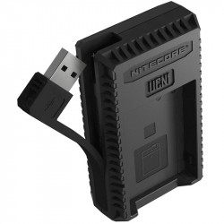 Nitecore UCN1 Cargador de viaje Doble USB para Canon LP-E6 y LP-E8