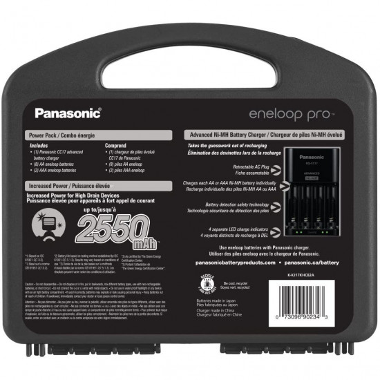 Panasonic Eneloop Pro Power Pack  8xAA o 2xAAA