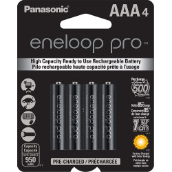 Panasonic Eneloop AAA  4-Baterías Ni-MH  950 mAh 
