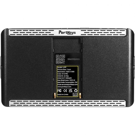 PortKeys LH7PB Monitor 7" High-Bright HDMI