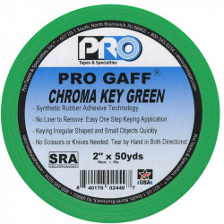 Protapes PG2CHROMA Gaffer Chroma Key 2" green Croma 45 MTS 