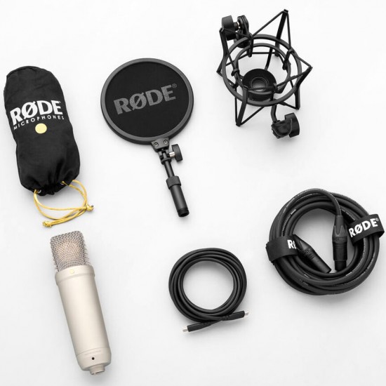 Rode NT1 5th Micrófono de Estudio XLR + USB 32-bit float