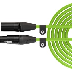Rode XLR6M-G Cable XLR Pro XLR3F a XLR3M Verde 6mts