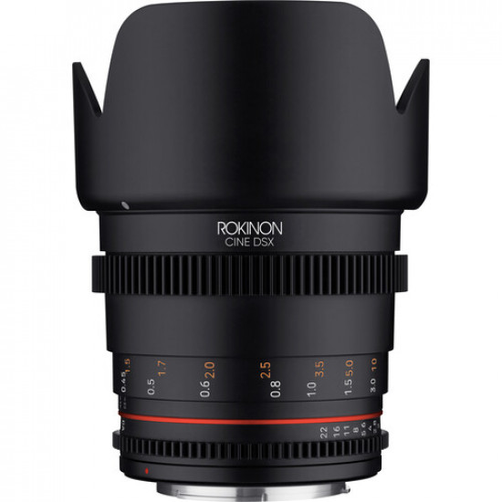 Rokinon DSX50-C Lente DSX Cine High-Speed 50mm T1.5 para Canon