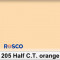 Rosco 205S Pliego 1/2 C.T.Orange 50cm x 60 cm