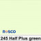 Rosco Pliego 245S 1/2 Plus Green 50cm x 60cm 