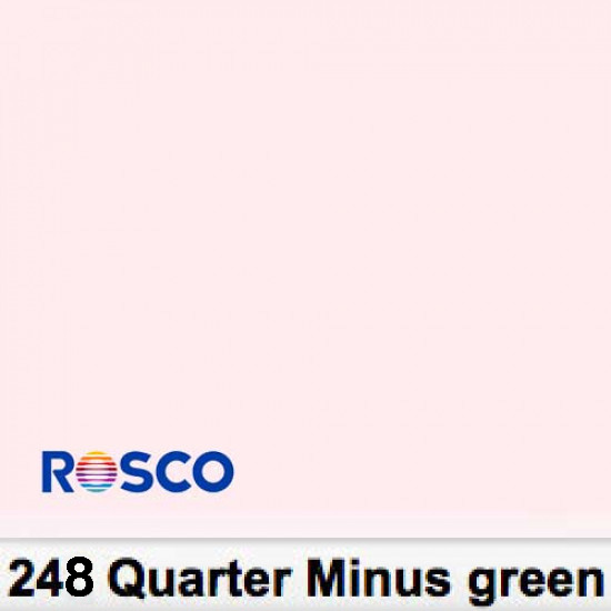 Rosco Rollo 248R Half Minus Green 1,22 x 7,62 mts 