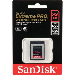 SanDisk CFexpress 256 GB tipo B Extreme PRO