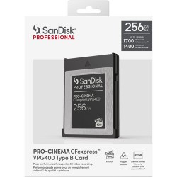 SanDisk PRO-CINEMA CFexpress 256GB  VPG400 Tipo B