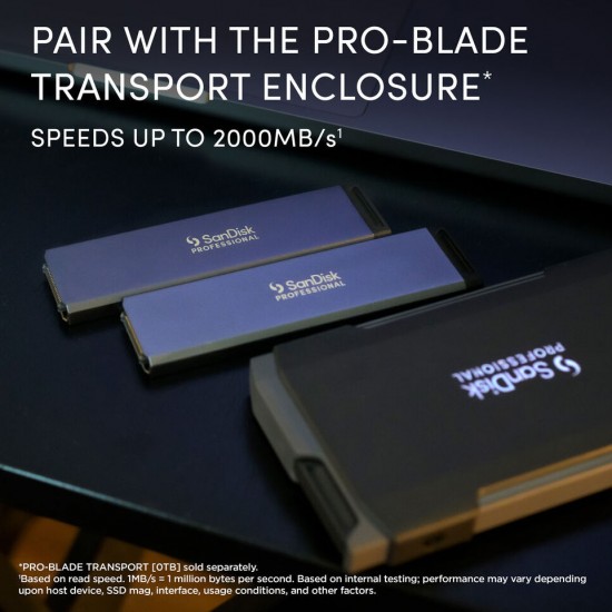 SanDisk Professional 1TB PRO-BLADE SSD Transport