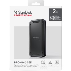 SanDisk Professional 2TB PRO G40 SSD Thunderbolt 3
