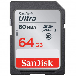 SanDisk SDHC Ultra 64GB Class 10 UHS-1 80MB/s