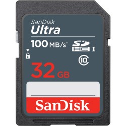 SanDisk SDHC Ultra 32GB Class 10 UHS-1 100MB/s