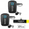 Saramonic Blink 500 B4 Sistema de 2 micrófonos Lavalier inalámbricos para Lightning iOS