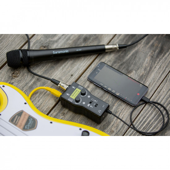 Saramonic SmartRig+UC Interface de audio 2 XLR para dispositivos USB tipo C 