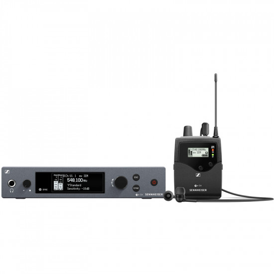 Sennheiser EW IEM G4 Sistema Inalámbrico in ear con audífonos IE4  (B: 626 a 668 MHz) 