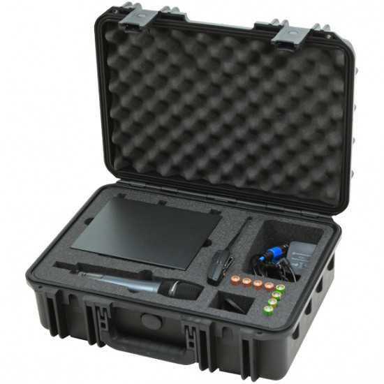 SKB 1711-SEW Maleta impermeable para sistemas de micrófono inalámbrico Sennheiser de la serie EW100