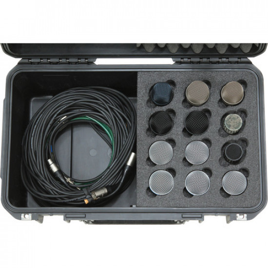SKB 0907-MC12 Maleta impermeable para doce micrófonos