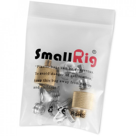 SmallRig 1074B Kit de Pernos de 1/4" + 3/8" Screw Pack 