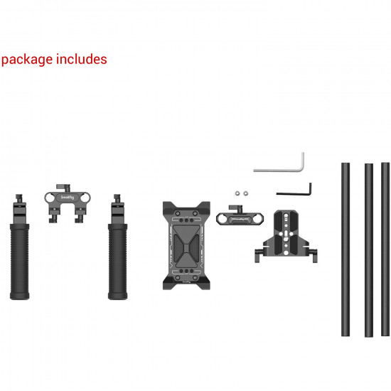 SmallRig 2896 Kit de soporte de hombro Basic