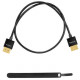 SmallRig 2957 Ultra delgado Cable HDMI 4K@60 de 55cm