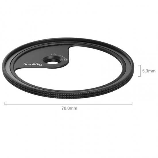 SmallRig 3839 Adaptador anillo filtro magnético 67 mm (montaje M)