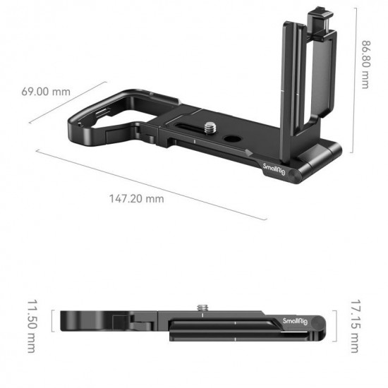 SmallRig 3984 Placa en L plegable para Sony A7 IV,  A7S III y A7R V