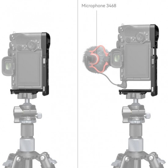 SmallRig 3984 Placa en L plegable para Sony A7 IV,  A7S III y A7R V