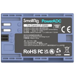 SmallRig 4264 Batería LP-E6NH con entrada USB-C 