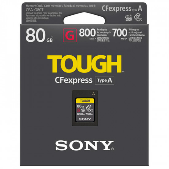 Sony CEAG80T CFexpress A 80GB  800MB Lectura / 700MB escritura
