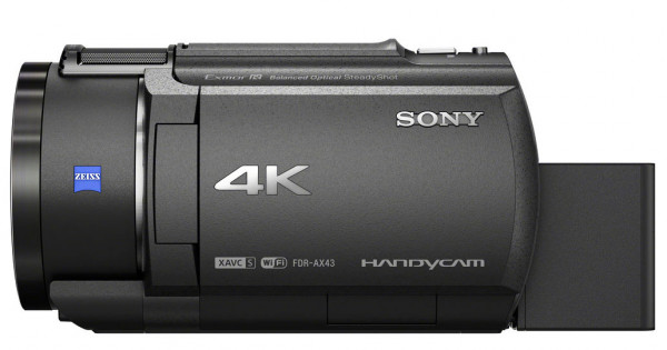 Repetido Delegar Escoba Sony FDR-AX43 Handycam® 4K AX43 con sensor CMOS Exmor R