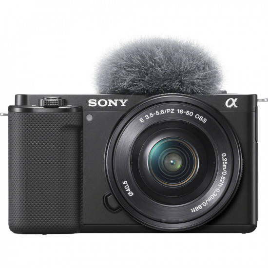Defectuoso Omitido Araña de tela en embudo Sony ZV-E10 Sensor APS-C 24.2MP con lente 16-50mm
