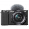 Sony ZV-E10 Sensor APS-C 24.2MP con lente 16-50mm