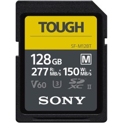 Sony SF-M128T/T1 Tarjeta Tough Series UHS-II SDXC de 128GB