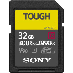 Sony SF-G32T/T1 Tarjeta Tough Series UHS-II SDXC de 32 GB