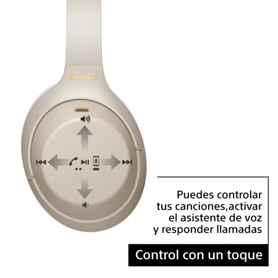 Sony WH-1000XM4 Audífonos inalámbricos con noise cancelling (silver)