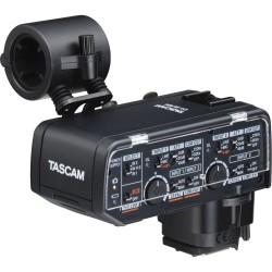 Tascam CA-XLR2d-C Kit adaptador de micrófono XLR para cámaras Canon