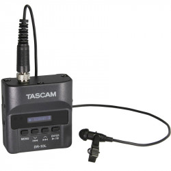 Tascam DR-10L Grabadora de audio digital Tascam con micrófono lavalier