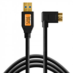 Tether Tools CU61RT01 -BLK Cable USB 3.0 A Male a Micro-B 10-Pin de 30cm 