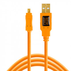 Tether Tools CU8015 Cable USB 2.0 A Male a Mini-B 8-Pin de 4.60mts  (open box)