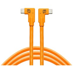Tether Tools CUC15RT Cable USB-C a USB-C de 4.6mts en L (ambos)