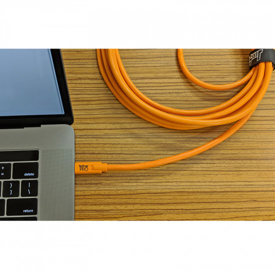 Tether Tools CUC31RB-ORG Cable USB -C a Micro-B L 5-Pin 9.40mts 