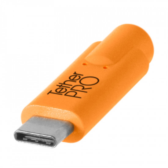 Tether Tools CUC3315ORG Cable USB-C a USB Micro B de 4.6mts (OpenBox)